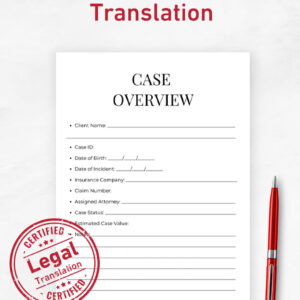 Legal Notice translation