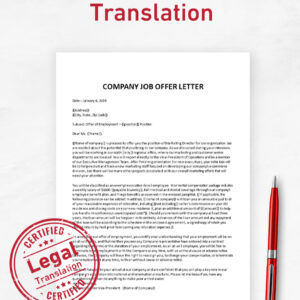 Letter Translation