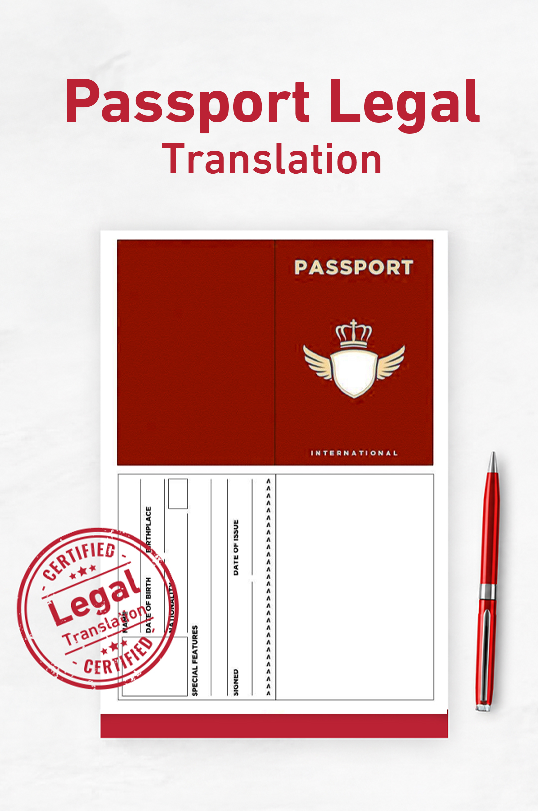 Passport translation