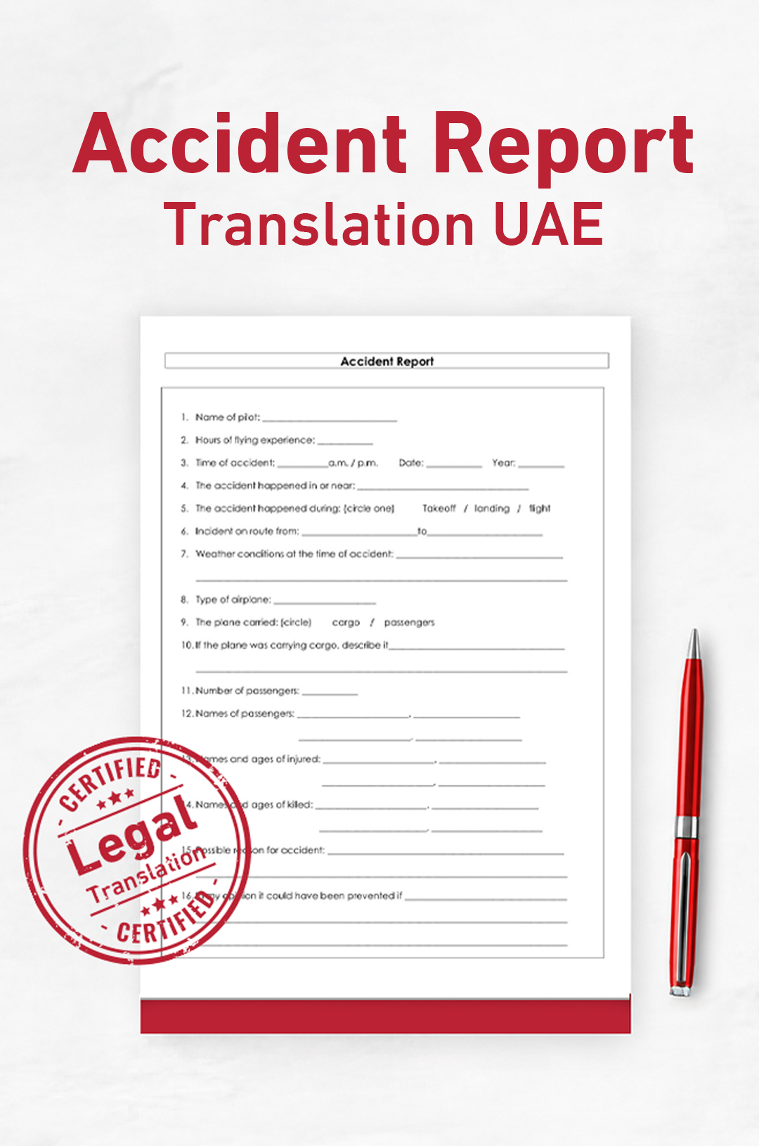 Accident Report Translation